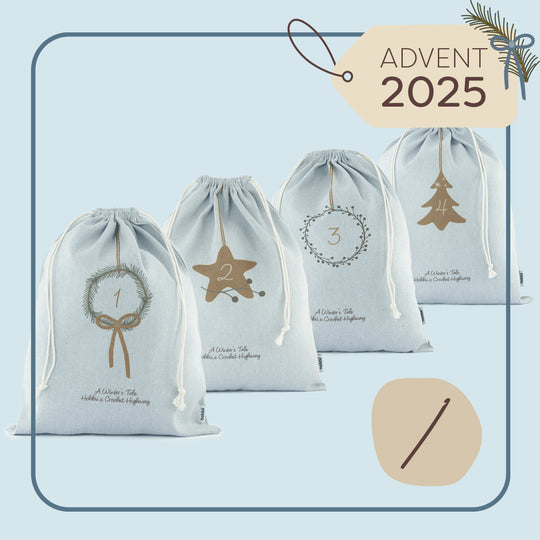 Virkkaus-adventtikalenteri Crochet Highwaylta - Hobbii