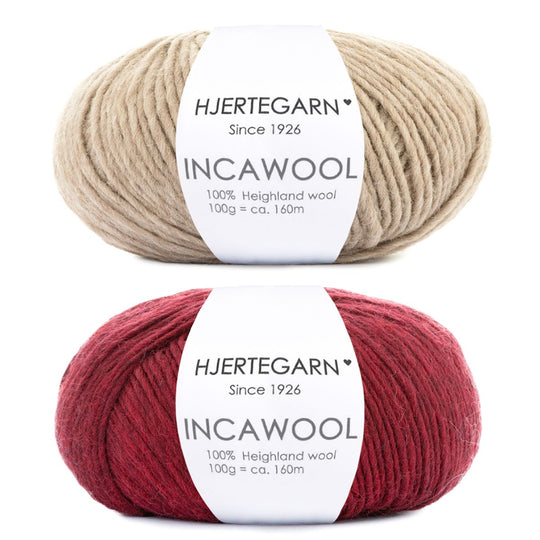 Inca Wool - Hjertegarn