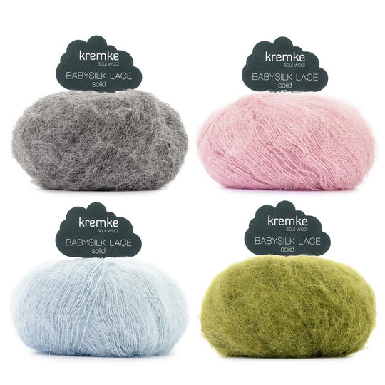 Baby Silk Lace Solid - Kremke Soul Wool