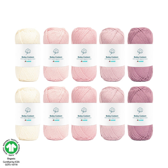 

Baby Cotton Organic Color Pack - Hobbii
1