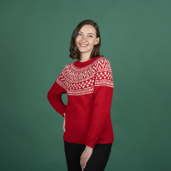 

Freya - Fair Isle Sweater
6