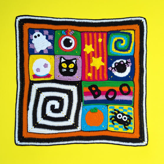 

Baby Boo Blanket - Vauvan Halloween peite
1