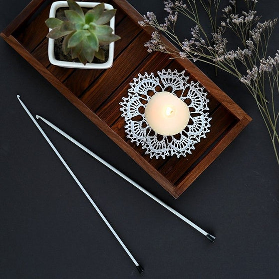 

Aluminum- afghaani / tunisialainen virkkuukoukku - KnitPro
2