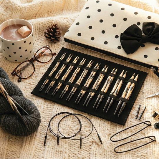 Chérie – Vaihdettava pyöröpuikkosetti - KnitPro