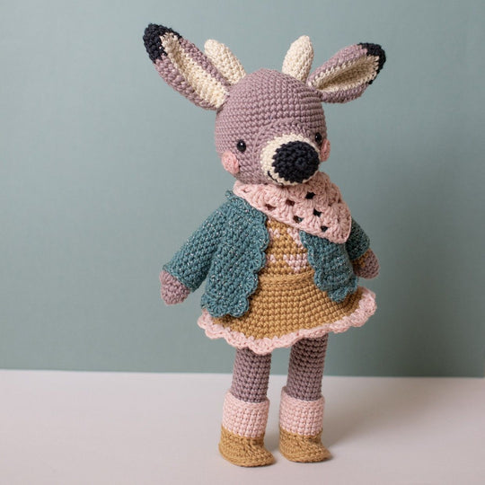 2. adventtisunnuntai - Amigurumi - Aurora Deer