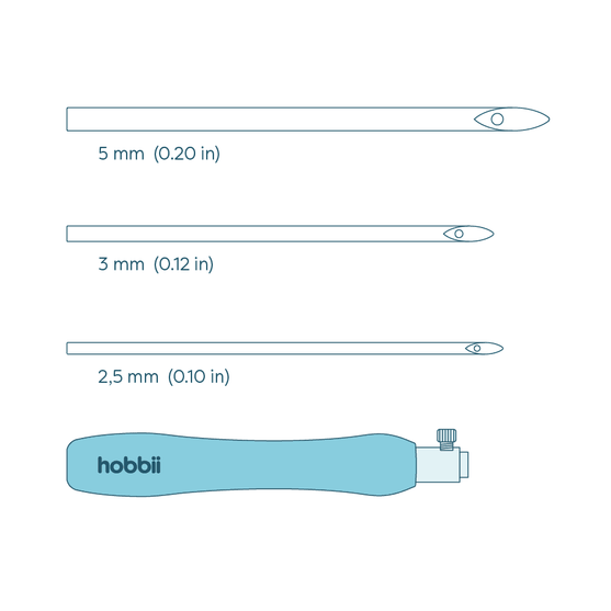 

Vaihdettava tuftausneula-setti - Hobbii
8