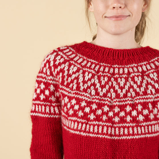 

Freya - Fair Isle Sweater
8