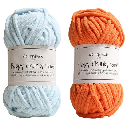 Happy Chunky Double - 50g - Go Handmade