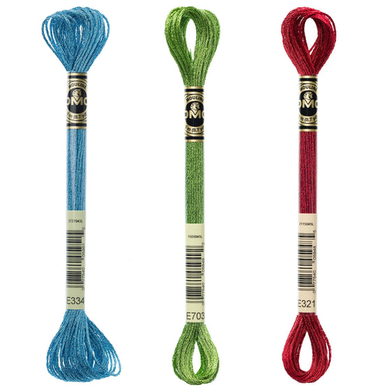 

Kirjontalanka Mouliné Light Effects - DMC
1