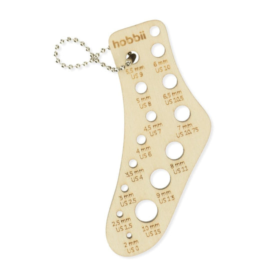 Neulepuikkomittari Avainrenkaalla - Sukka - Hobbii