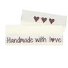 

Kangasmerkit - Handmade with love - 5 cm - 10 kpl - Go Handmade
1
