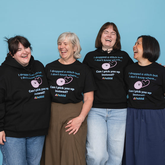 

Dropped A Stitch T-shirt - Yarniis (Limited Edition) - Hobbii
9