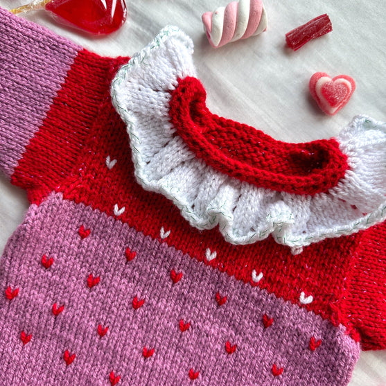 

Sugar Rush - Lasten neulepusero
2