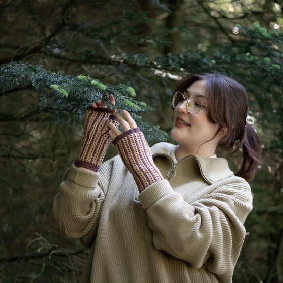 

2. adventtisunnuntai - Virkkaus - Kaleidoskope - Ranteenlämmittimet
2