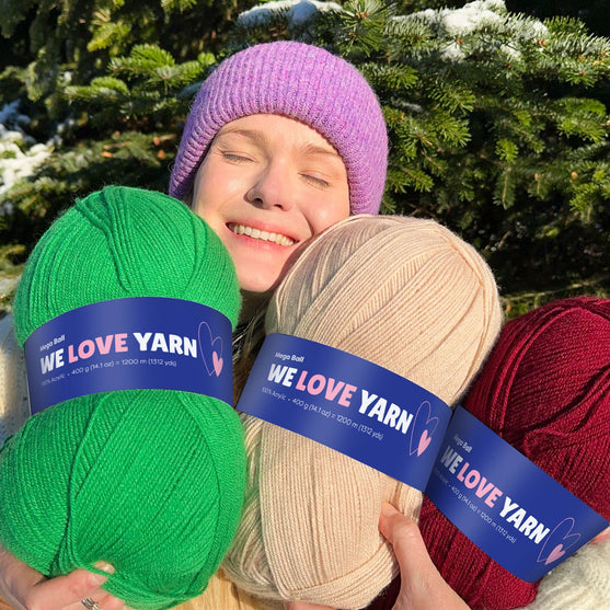 

Mega Ball 400 g - We Love Yarn
6