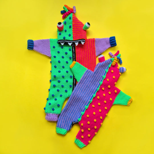 Monster Romper - Halloween-haalari