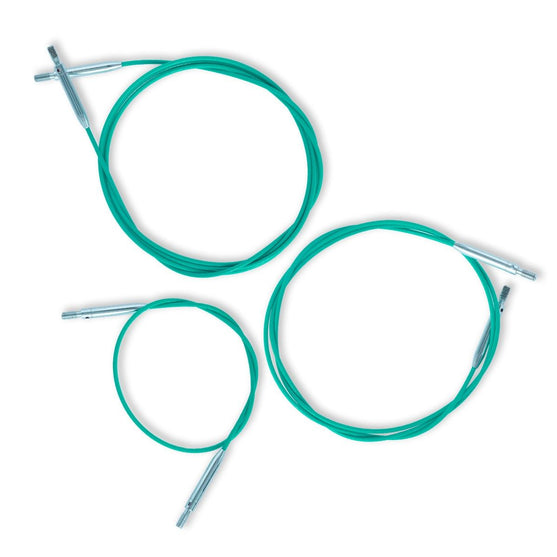 

Swivel-kaapeli - Teal - KnitPro
1