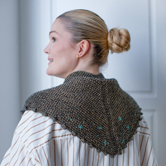 4. adventtisunnuntai - Neulonta - Snowflake - Huivi