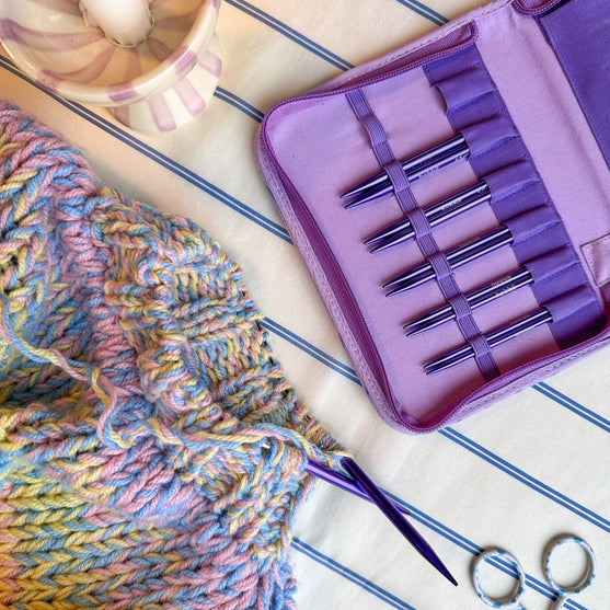 

Stellar Lyhyet Vaihdettava Pyöröpuikkosetti Essential - Amethyst - Hobbii
12