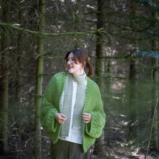 

1. adventtisunnuntai - Virkkaus - Steppingstone - Huivi
5