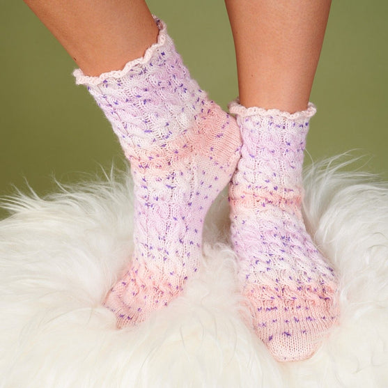 

Palmikkoneulesukat
1