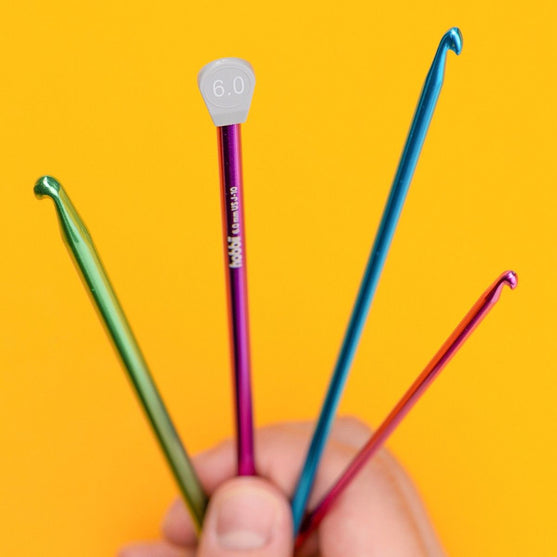 

Alumiininen Tunisialainen Virkkuukoukkusetti - 27 cm - Hobbii
5