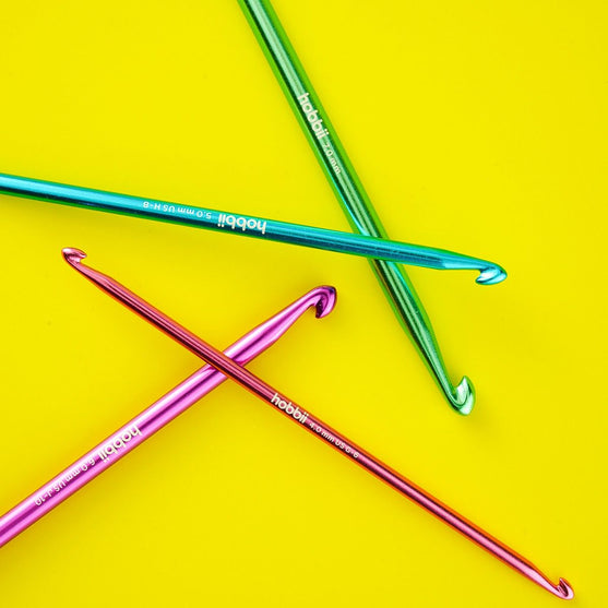 

Alumiininen Tupla-Tunisialainen Virkkuukoukkusetti - 14 cm - Hobbii
8