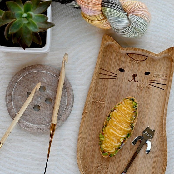 

Bamboo- tunisialainen virkkuukoukku vaihtopää - KnitPro
5