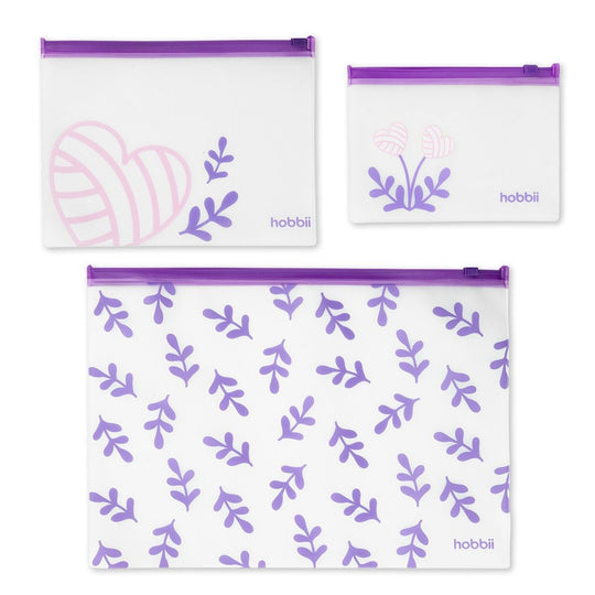 Setti Ziplock-säilytyspusseja - Hobbii